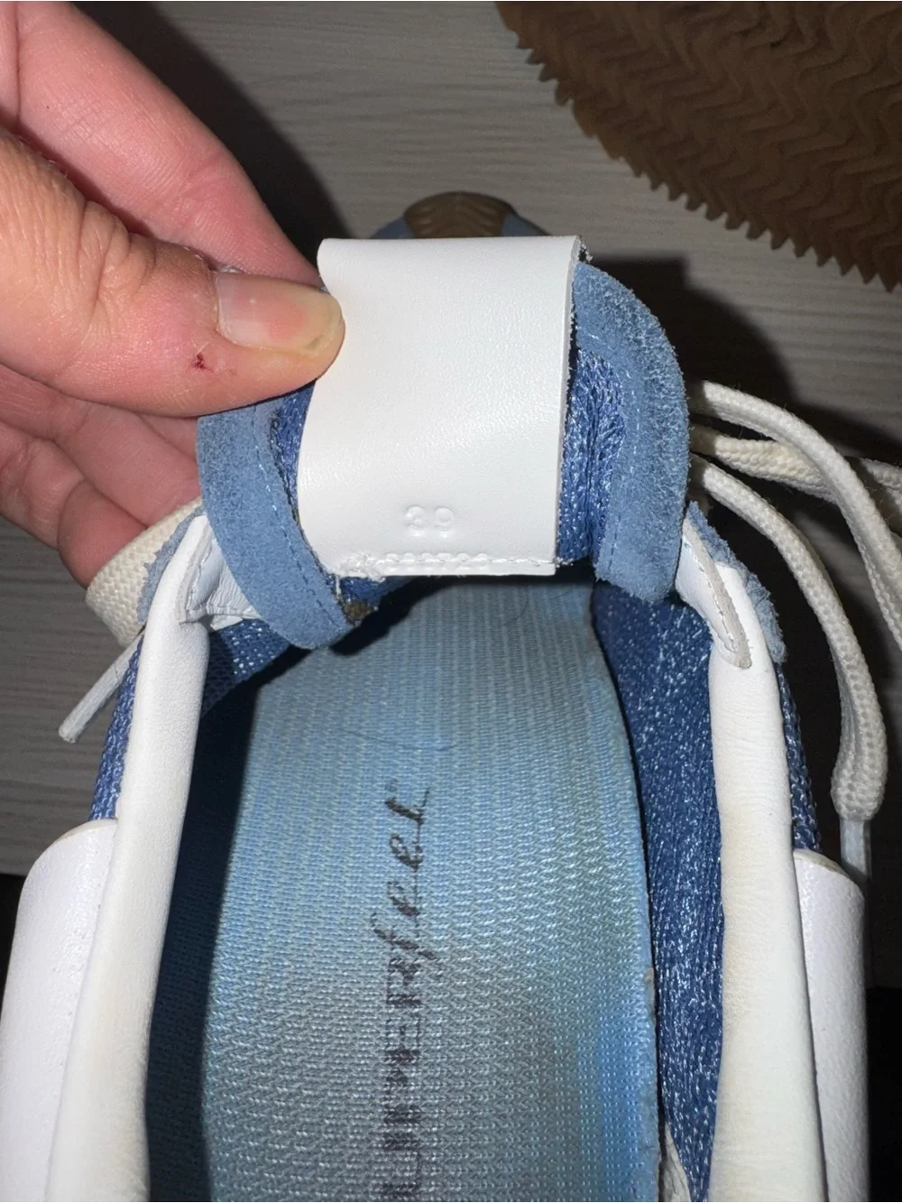 Loewe Sneakers Blue with White Accents size 39